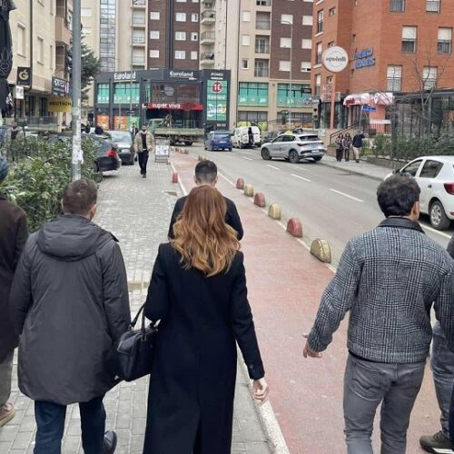 Kandidatët e LDK-së nga “Dega e Presidentit Rugova” takojnë qytetarët në Lagjen e Spitalit