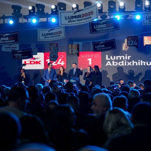 Abdixhiku premtoi investime miliardëshe për Prishtinën në infrastrukturë