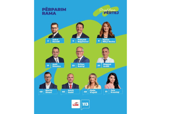 Zogaj uron kandidatët e degës: Krenar për secilin prej jush