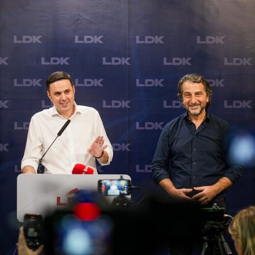 Abdixhiku Rama Abdixhiku shpall fitoren: LDK prin në 12 komuna, pas 12 vitesh rikthehet si parti e parë në Prishtinë