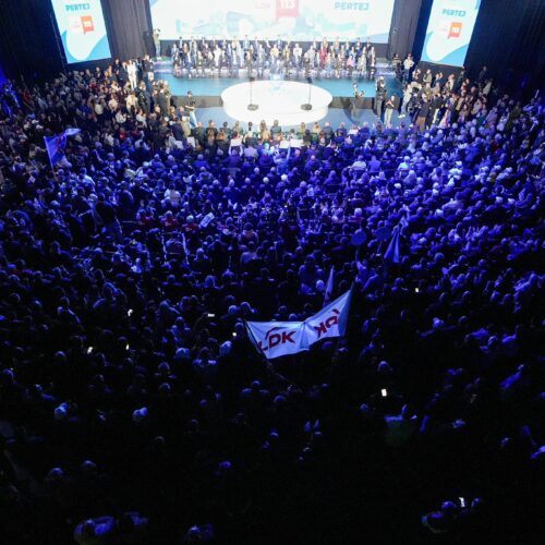 LDK përmbyll fushatën në Prishtinë: Përparimi ka fituar me punë, jo me propagandë